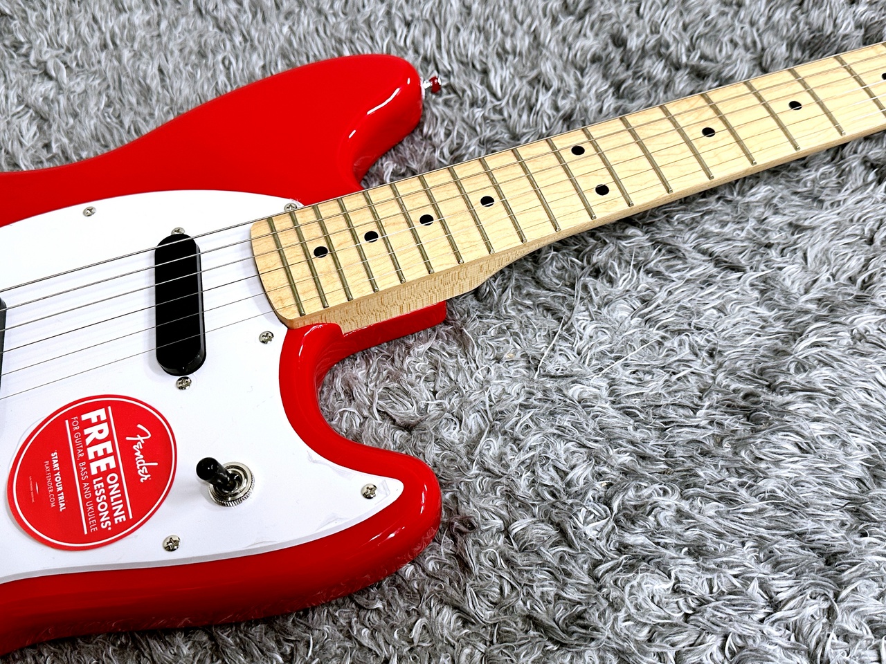 Squier by Fender Sonic Mustang Torino Red / Maple 【2023年NEW ...