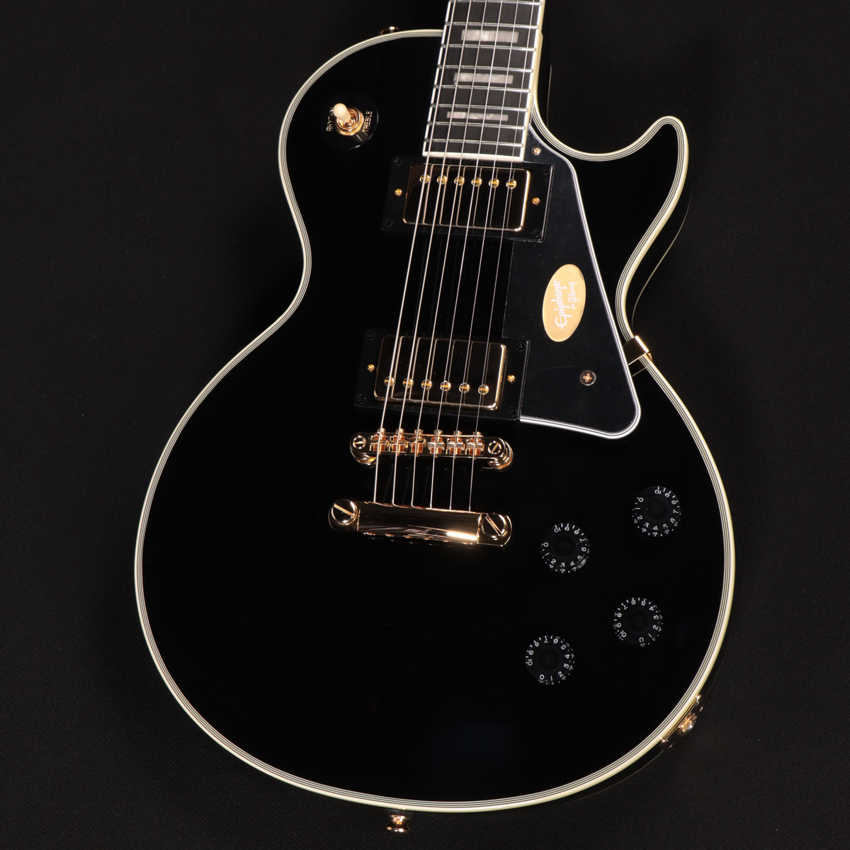 Epiphone Inspired by Gibson Les Paul Custom Ebony ≪S/N