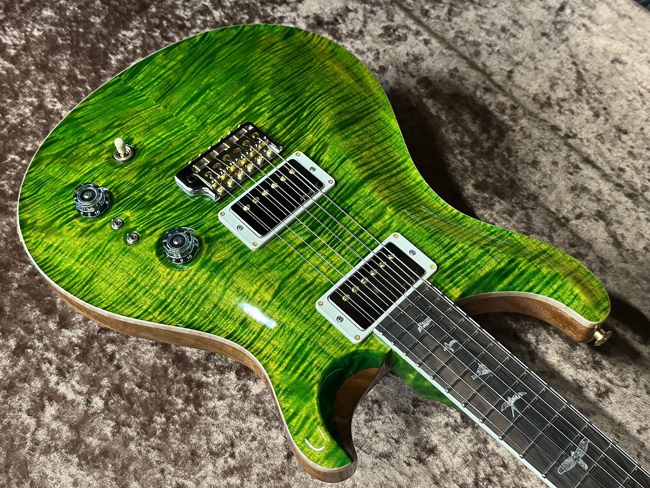 TOKAI ビンデージギター JSR シースルーウッドグリーン Paul Reed Smith(PRS) Wood Library McCarty Trem -Emerald(Stained