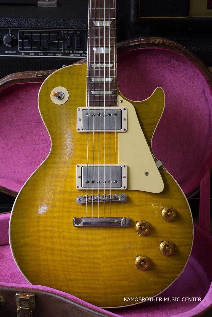 Gibson Custom Shop Murphy Lab 1959 Les Paul Standard Green Lemon