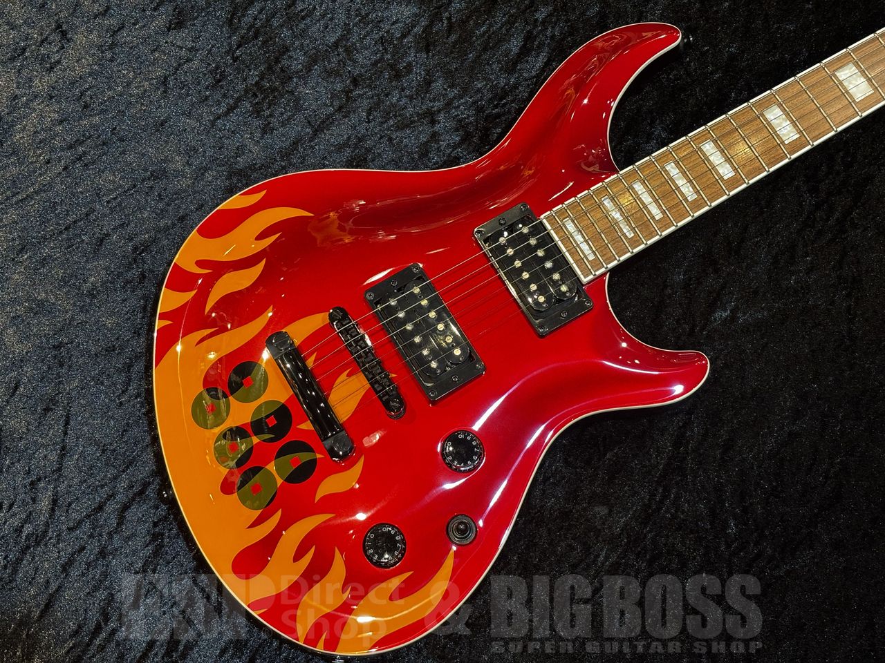 ESP×戦国BASARA 真田幸村ギター【Candy Apple Red】（中古/送料無料