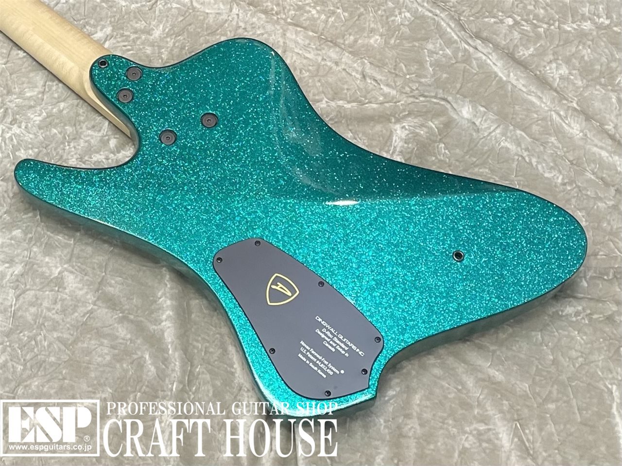 DINGWALL D-Roc Standard 5strings / Metalflake Aquamarine（新品