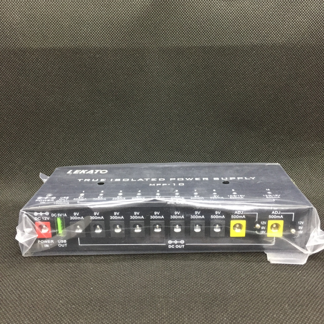 LEKATO MPP-10 True Isolated Guitar Pedal Power Supply（中古/送料
