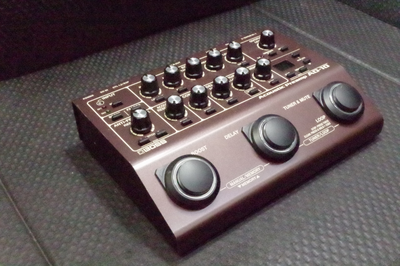 BOSS BOSS AD-10 Acoustic Preamp アコギ用プリアンプ 【都城店