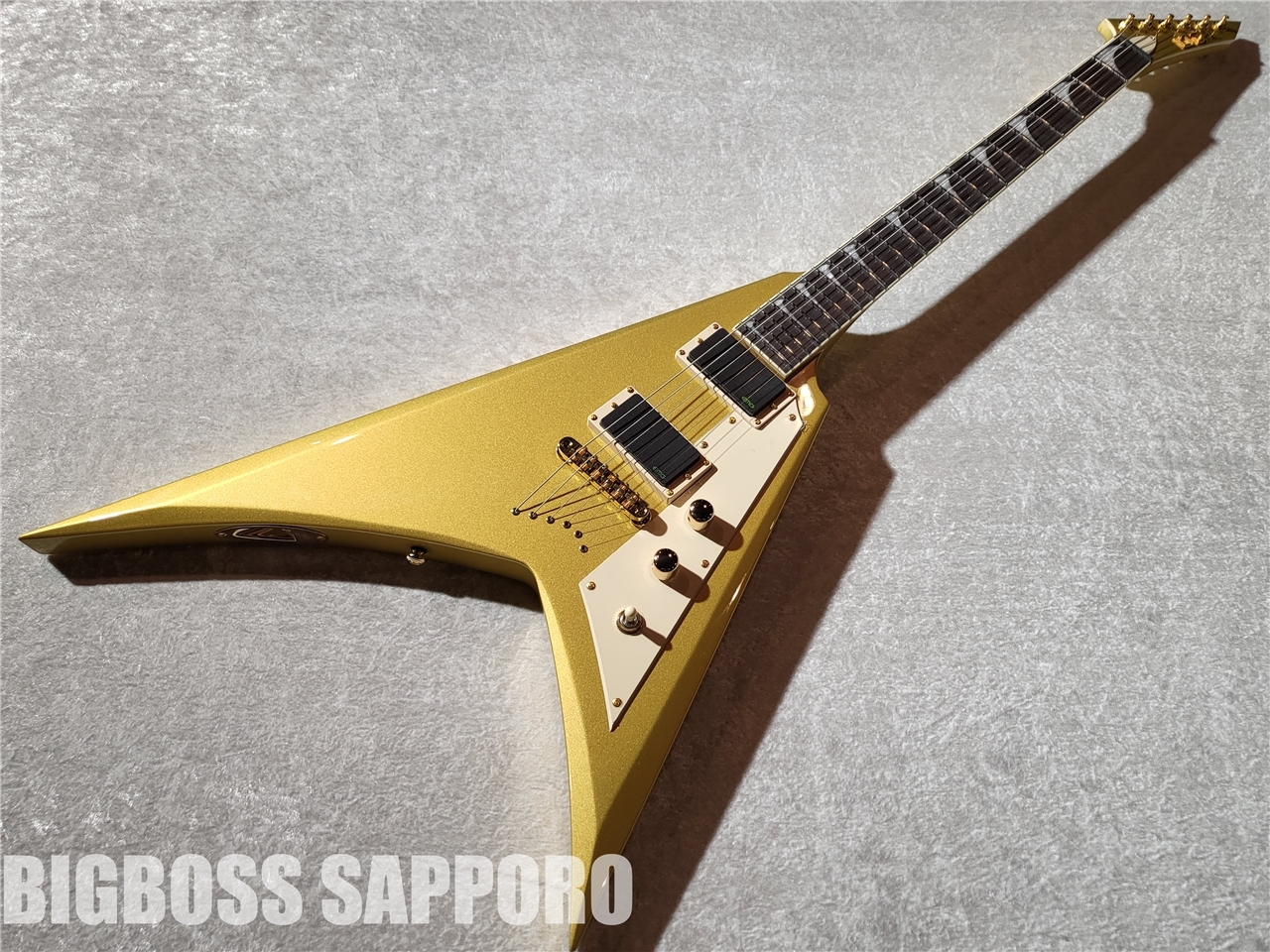 美品】ESP LTD KH-V Black カーク・ハメット モデル