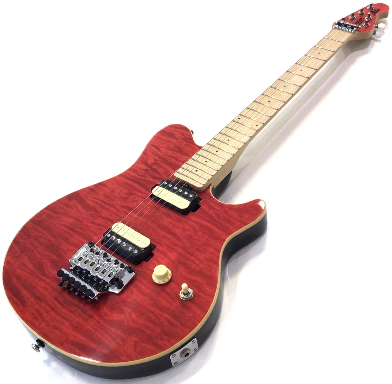Sterling by MUSIC MAN AX40 TGO(Transparent Red)【日本限定モデル