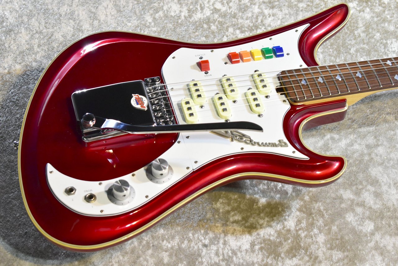 Teisco Spectrum 5 Reissue Metalic Red【1990年代】【3.87kg】（中古）【楽器検索デジマート】