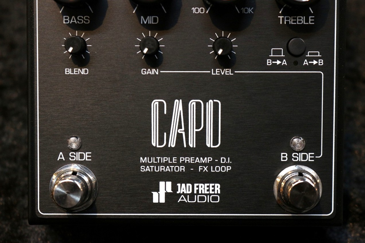 Jad Freer Audio CAPO Bass Preamp【ベース用マルチプリアンプ/DI