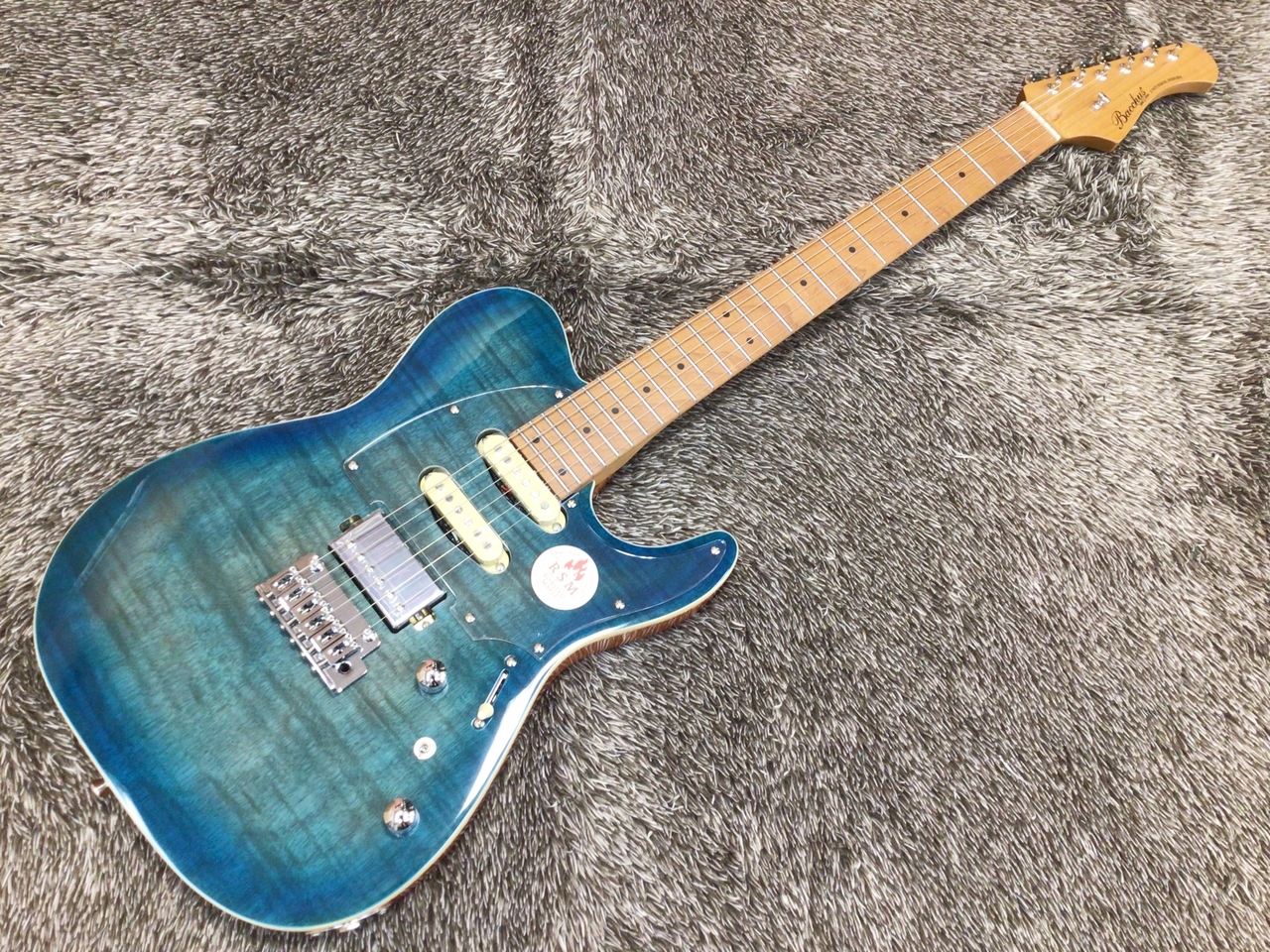 Bacchus TAC24AD-FMH RSM/M BLU-B【フレイムトップ!!】（新品特価/送料