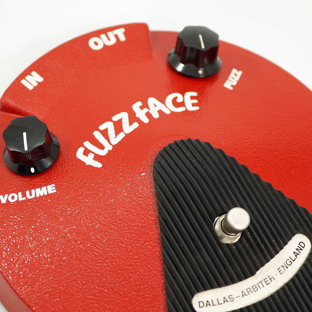 Jim Dunlop Fuzz Face Red Large w/ NTE102 Transistor [USED]（中古