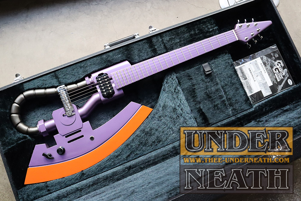 ヒートホーク　ガンダム　エレキギター ZAKU HEAT-HAWKギター🎸ESP×BANPRESTのガンダムギターシリーズレビュー