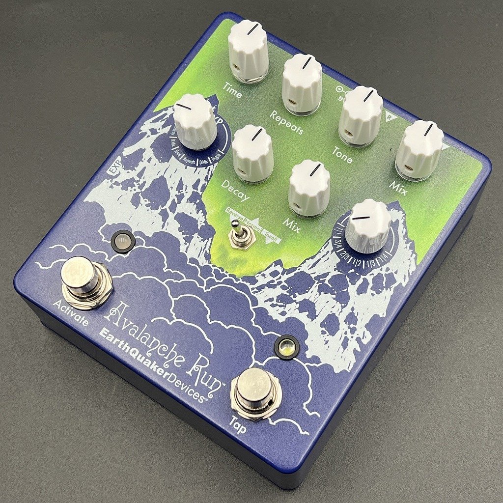 EARTHQUAKER DEVICES アバランチラン V1 Avalanche Run™ Stereo Reverb & Delay with Tap Tempo