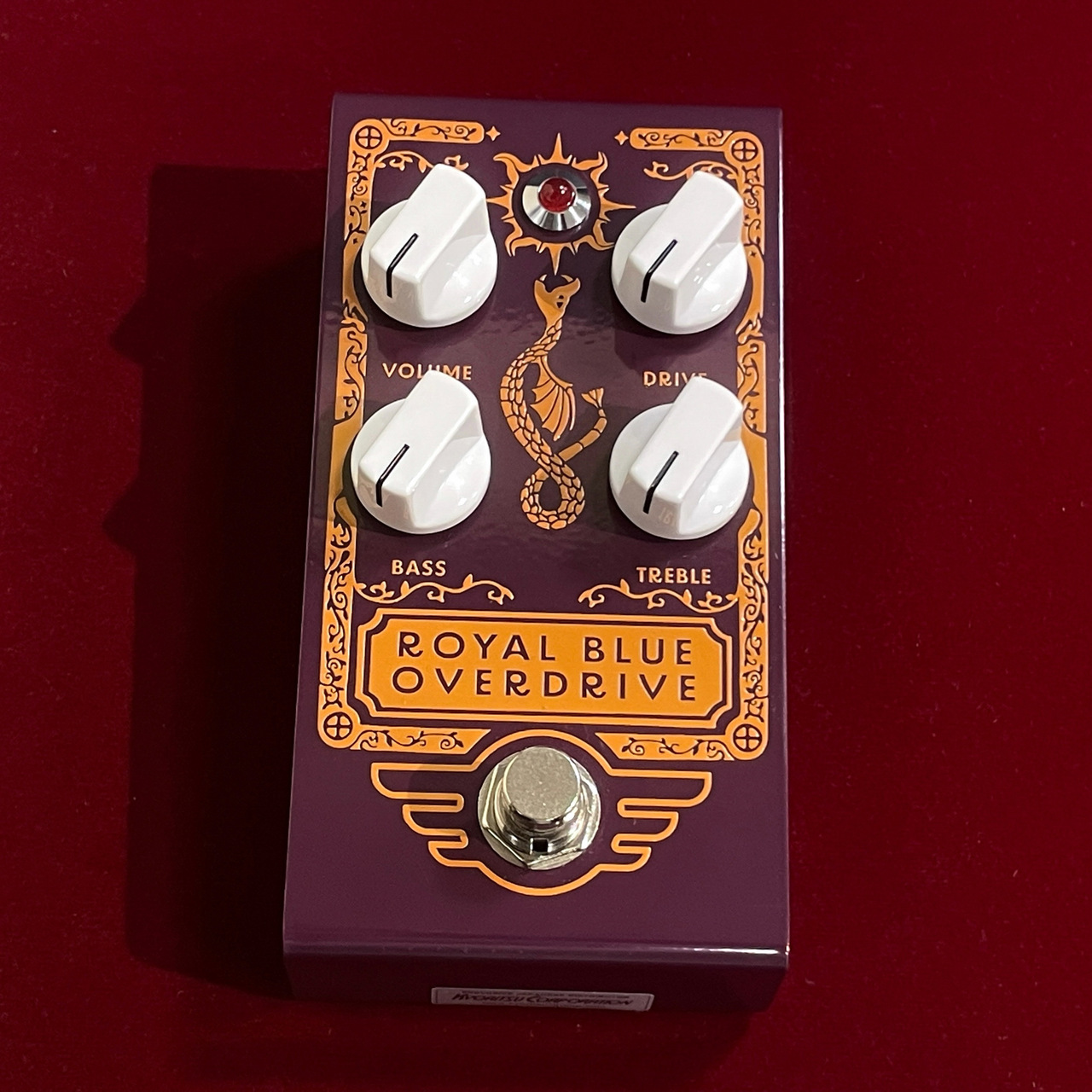 MAD PROFESSOR Royal Blue Overdrive Handwired 【フィンランド製