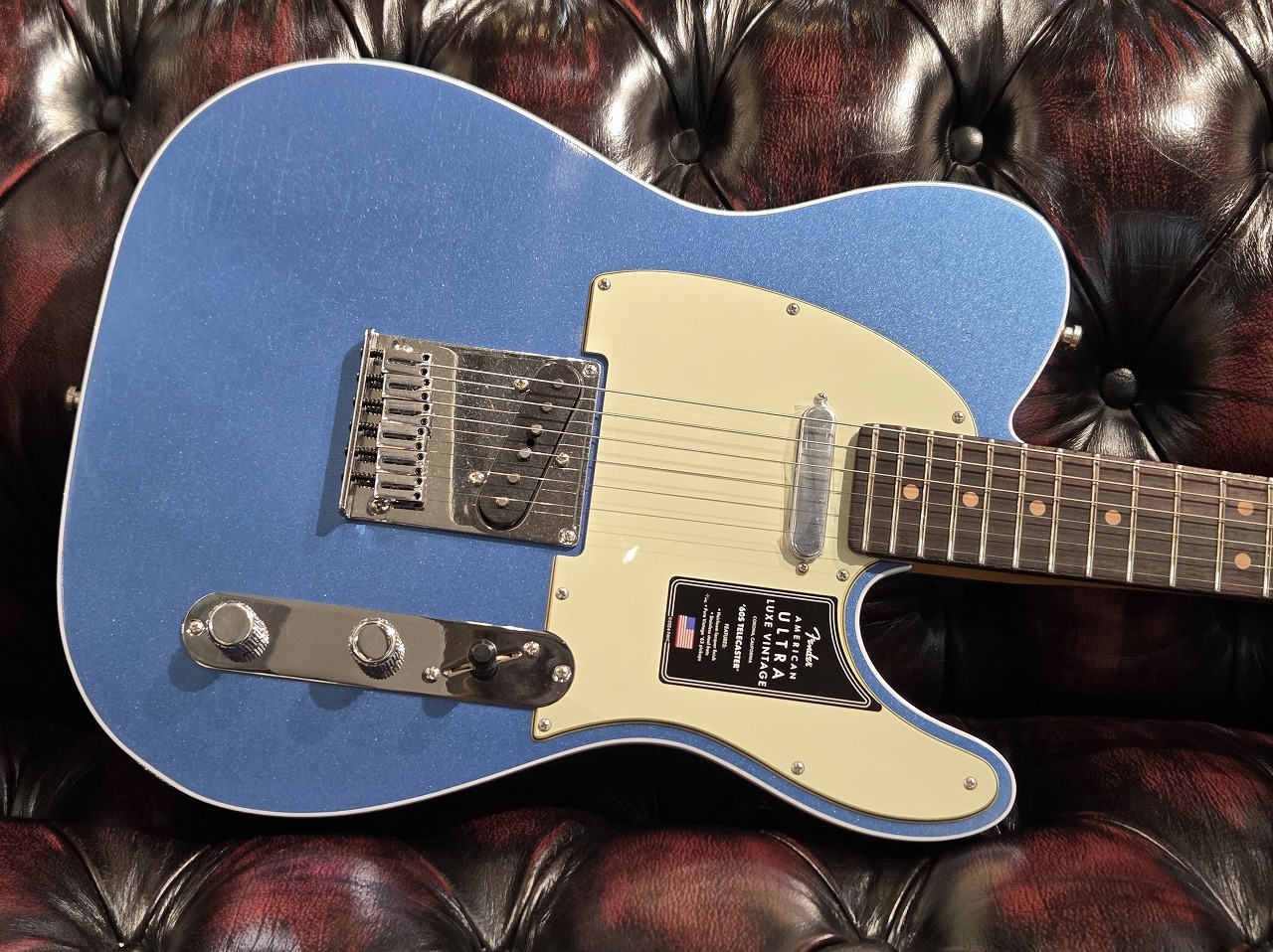 オールラッカー Fender Telecaster 60s Fender American Ultra Luxe Vintage '60s Telecaster Custom