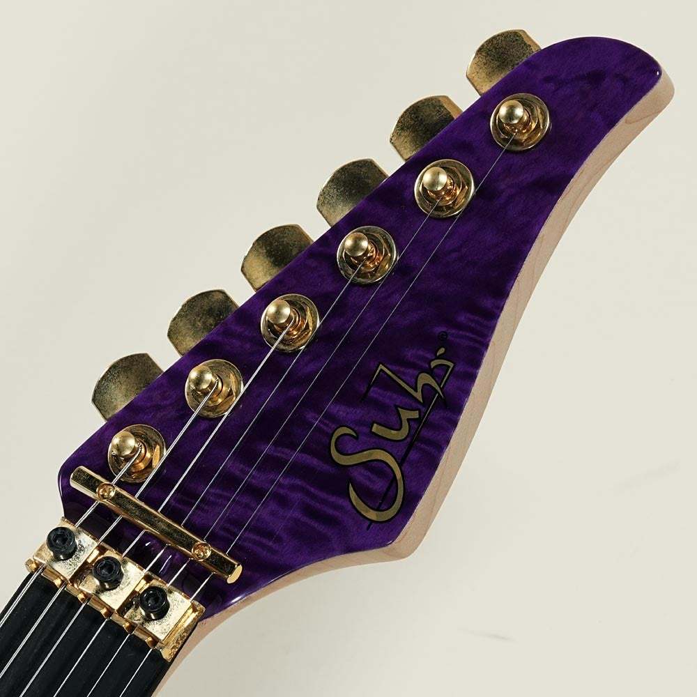 Suhr ST Custom Classic S Quilt Maple Top / Swamp Ash Back Trans