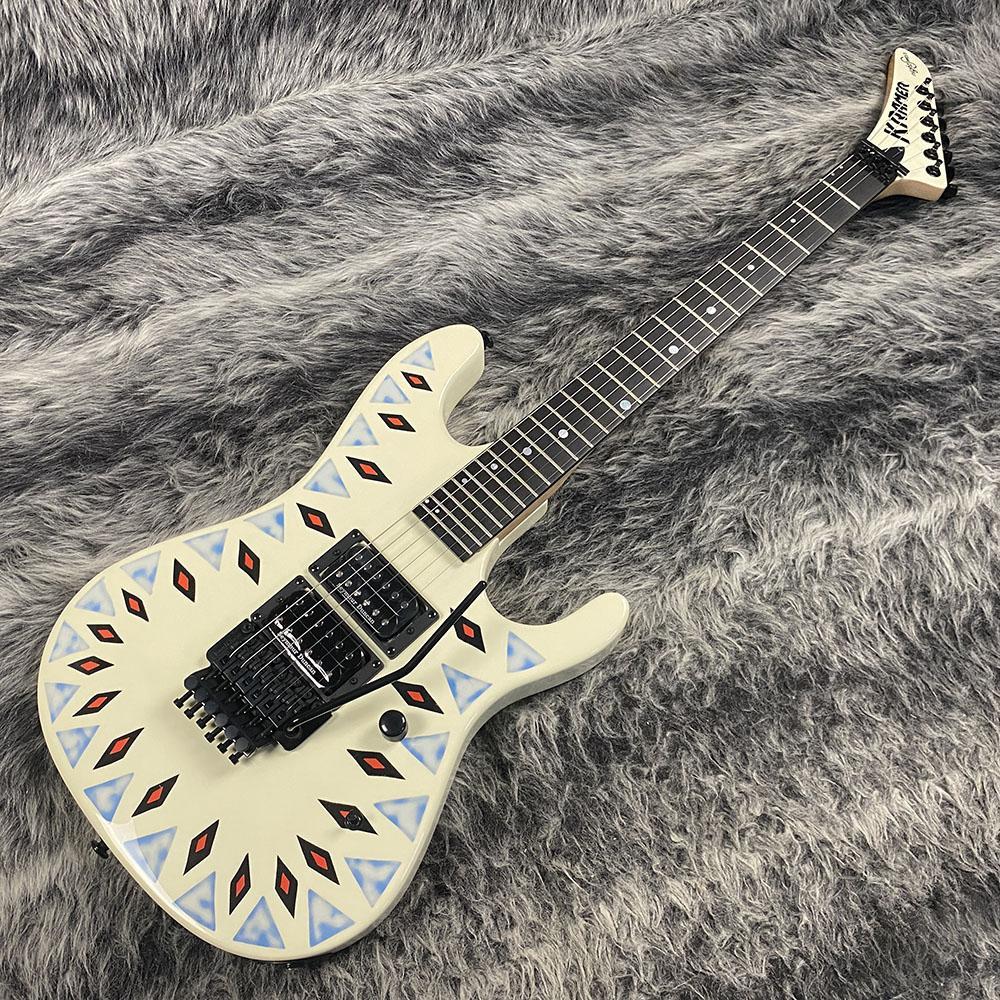 KRAMER NightSwan Vintage White with Aztec Graphic（中古/送料無料