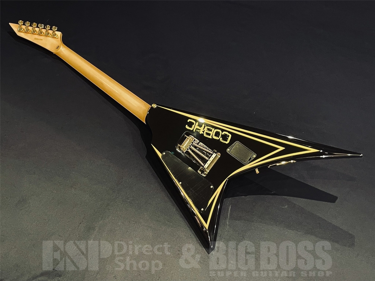 EDWARDS E-ALEXI KATAKANA / Black with Yellow Pinstripe（新品/送料
