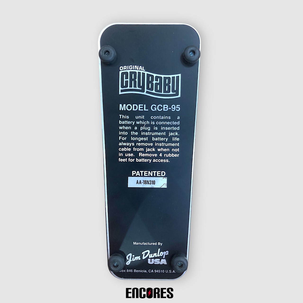 Jim Dunlop ORIGINAL GCB95 CRYBABY ワウペダル（中古）【楽器検索