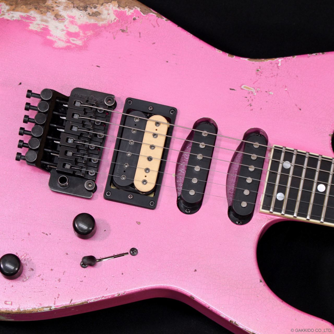 Jackson Custom Shop Soloist HSS FR [Nitro-Relic Tour Finish