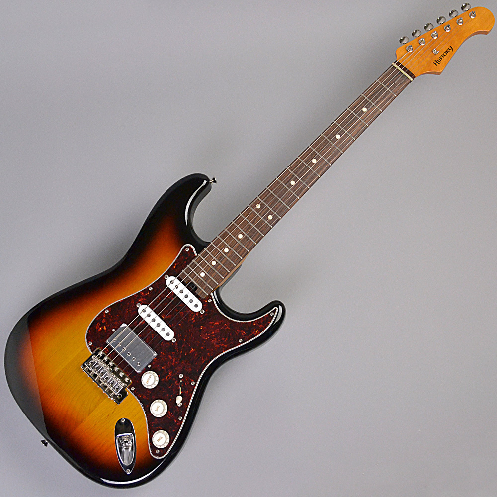 HISTORY TH-SV ラッカー塗装 ストラト スキャロップ加工 HISTORY TH-SV ラッカー塗装 ストラト スキャロップ加工