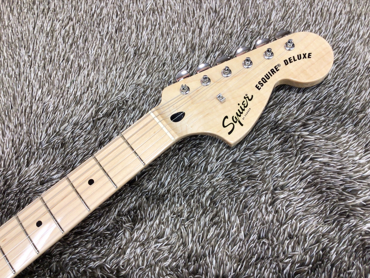 【最終お値下げ】Squier Paranormal Esquire Deluxe Squier by Fender Paranormal Esquire Deluxe (Mocha)【特価