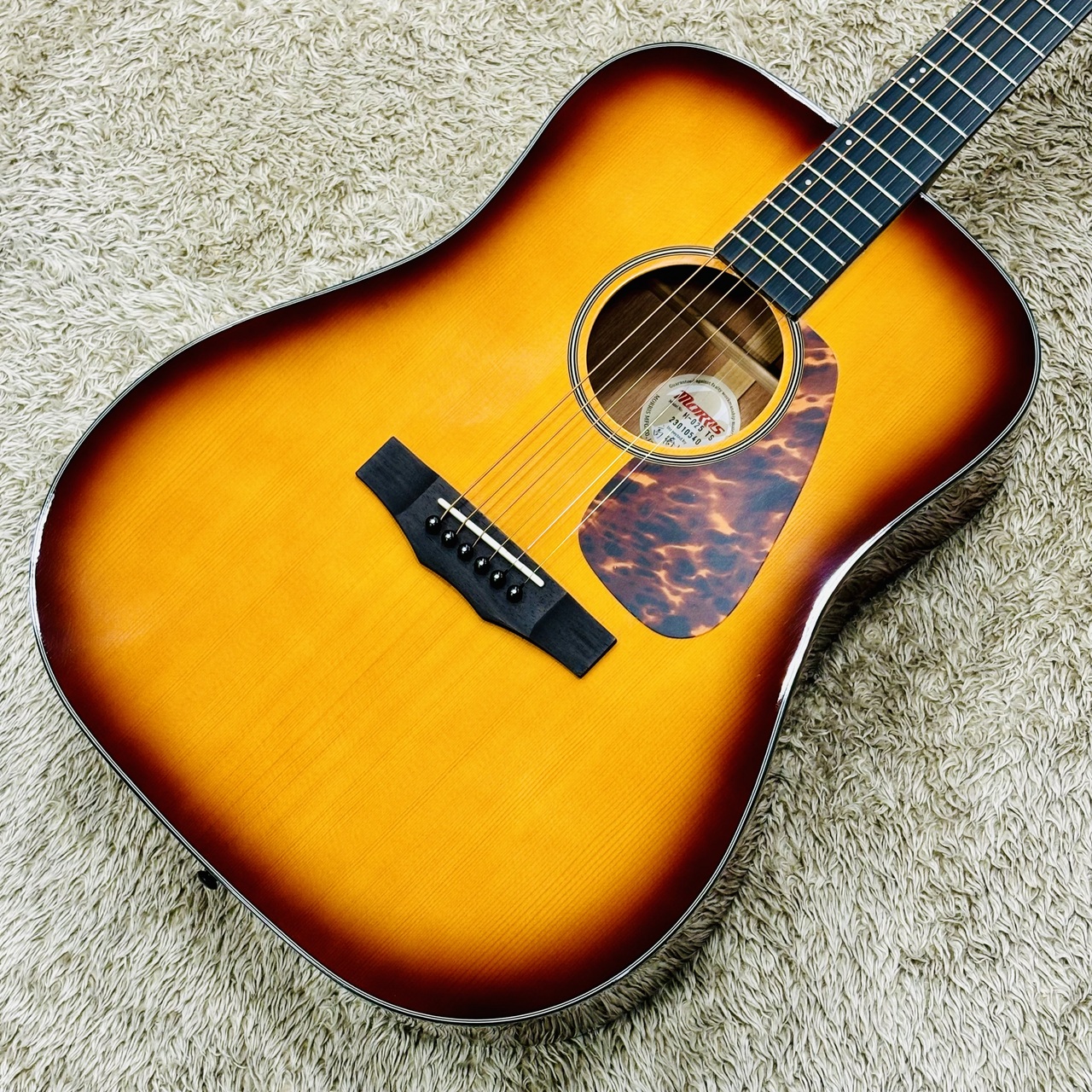 Morris(モーリス) M-25/NAT◇アコギ◇ドレッドノートタイプ◇こちらまで取りに来て頂ける方♪ 人気