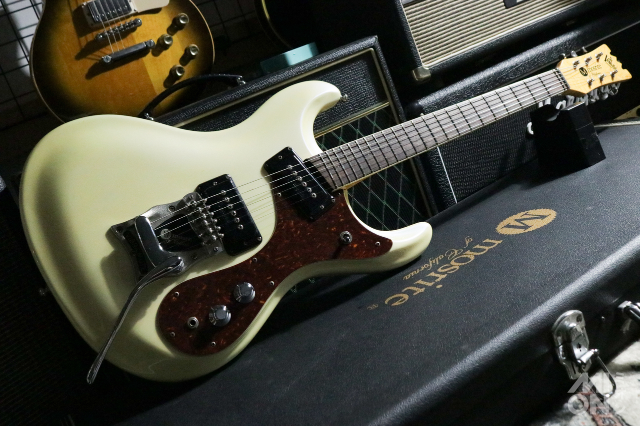 Mosrite Super Custom 65 Pearl White (黒雲)（中古）【楽器検索