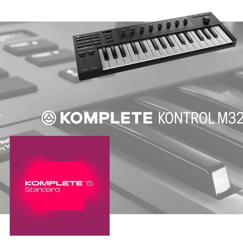 NATIVE INSTRUMENTS 【Summer of Sound 2025】 KOMPLETE KONTROL M32 + 