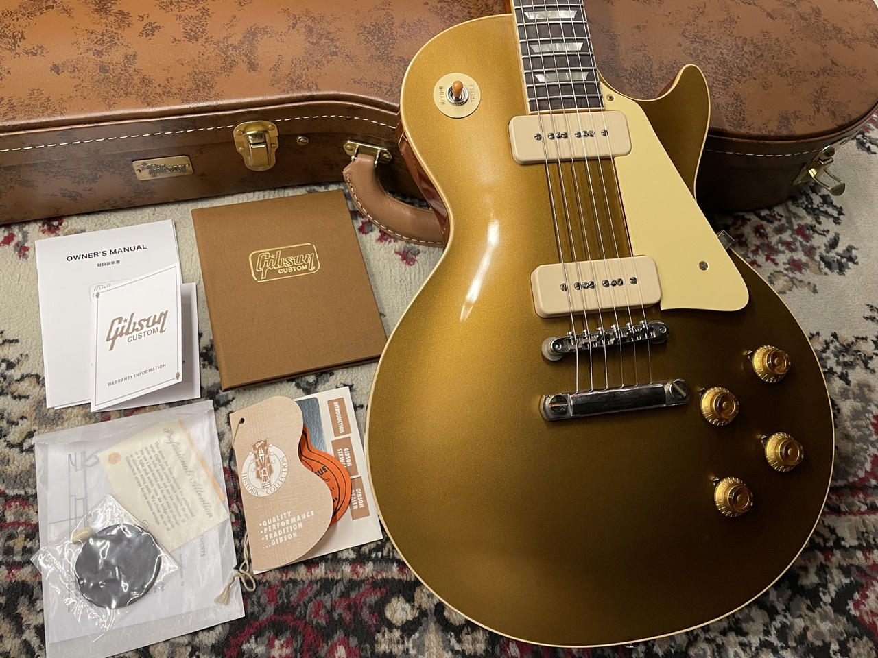 Gibson Custom Shop 【軽量&良指板】LTD 1956 Les Paul Gold Top Faded