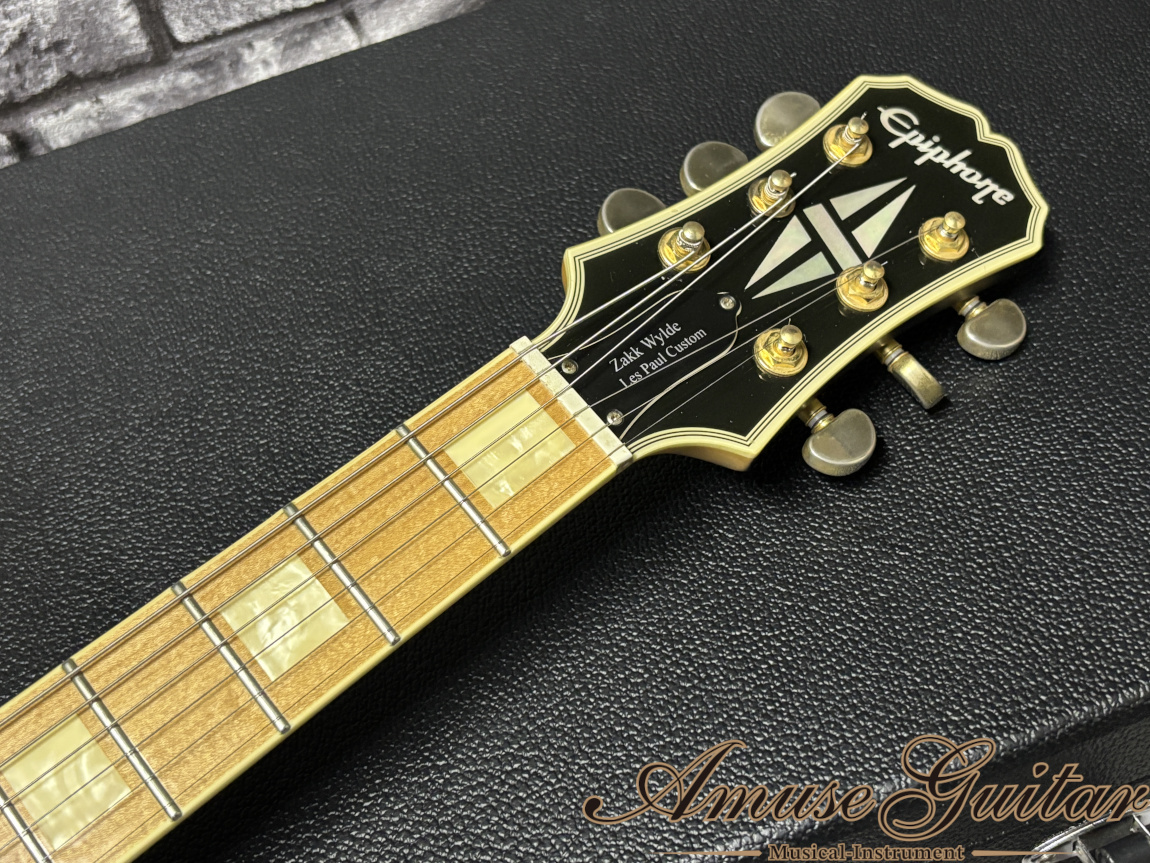 エピフォン　ザック・ワイルドレスポールカスタム迷彩使用 エピフォン ザック・ワイルドレスポールカスタム迷彩使用