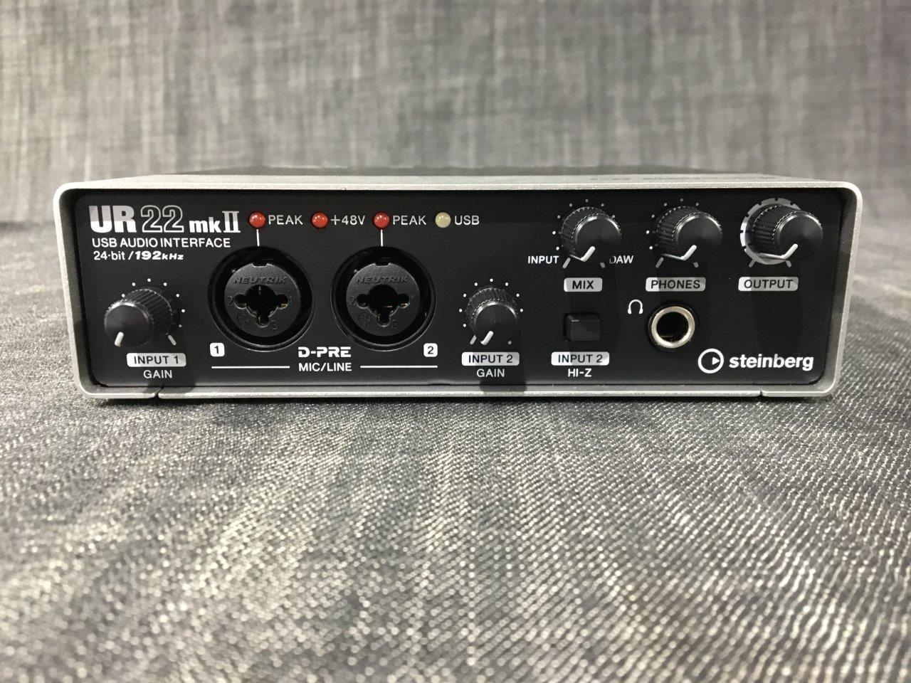 UR22｜Steinberg 2x2 USB 2.0 オーディオインターフェース