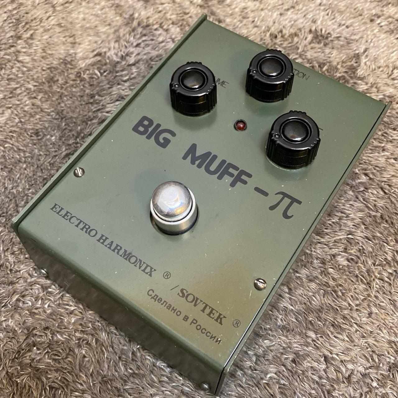 Electro-Harmonix BIG MUFF Pi Army Green (bubble font)【尾張小牧店