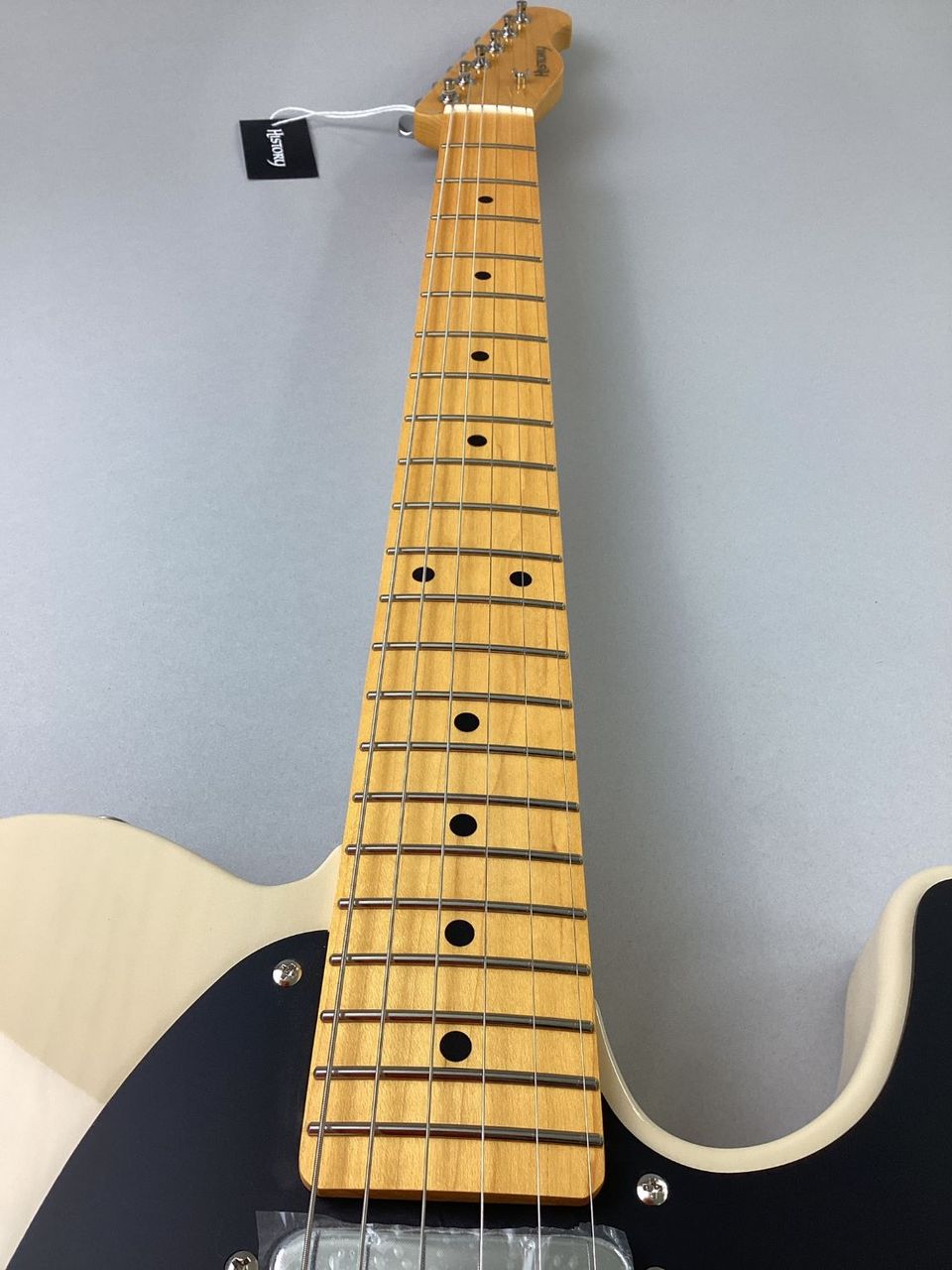 バール材エレキギター ハムバッカー搭載 HISTORY HTL/m-Performance Blond ハムバッカー切替可能