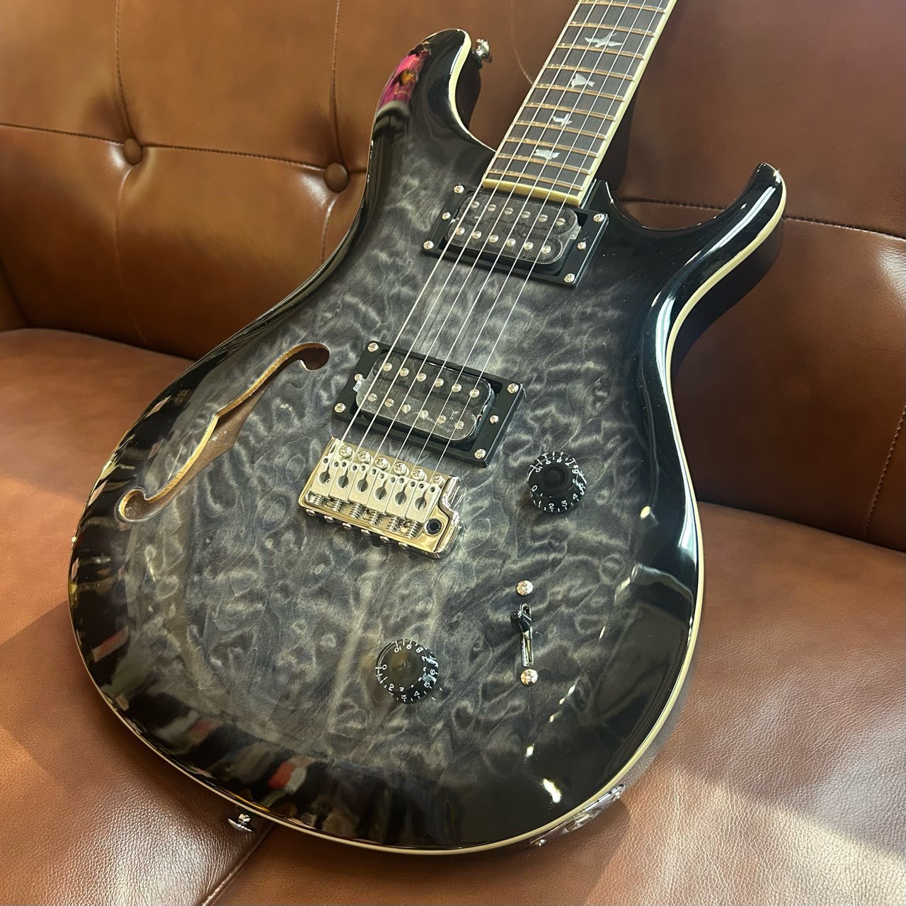 PRS SE Custom 22エレキギター ブラック/グレー PRS SE Custom 22エレキギター ブラック/グレー