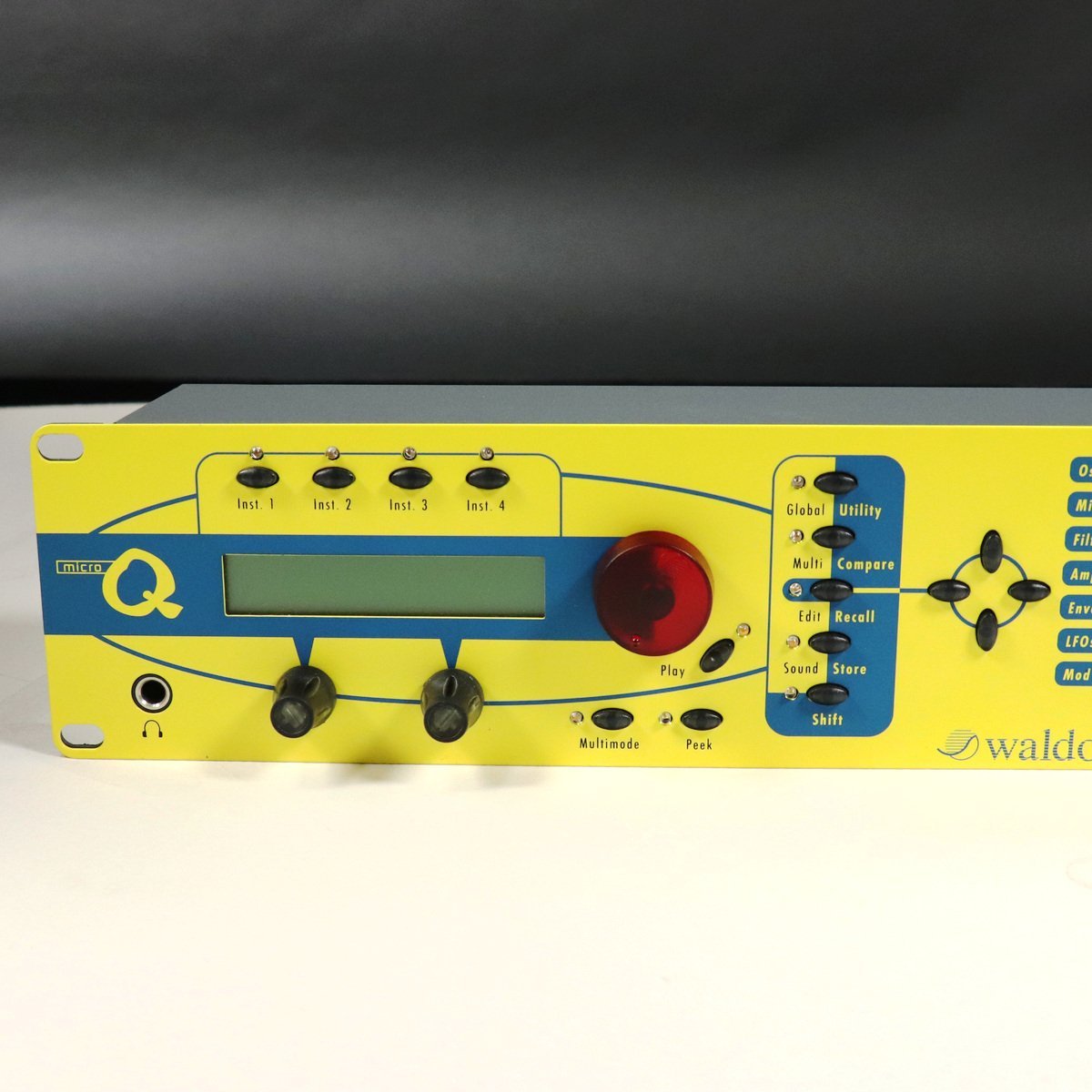 Waldorf MICRO Q Rack / Yellow Rack Synthesizer 【梅田店