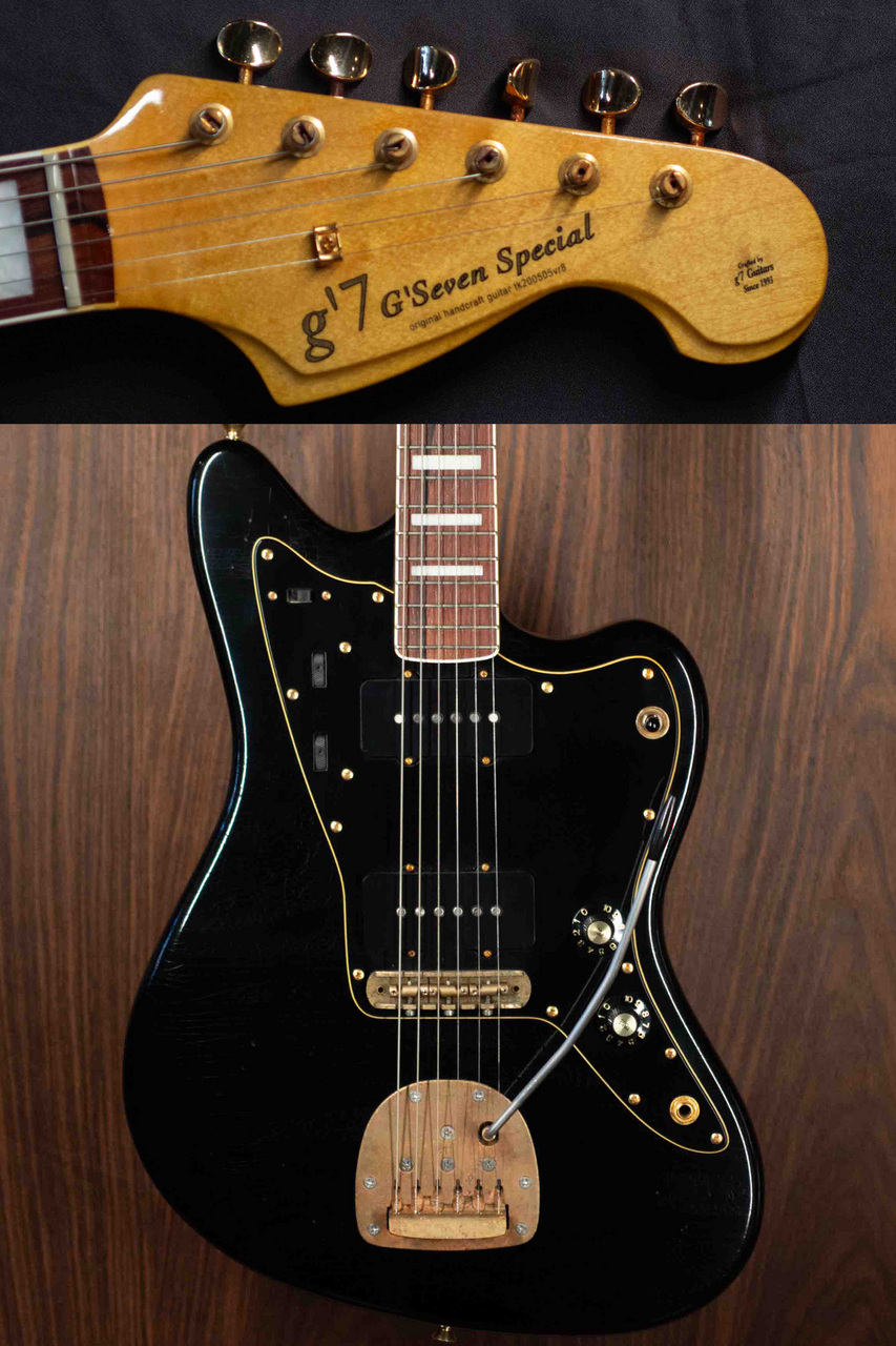 g7 Special g7-JM “Black Beauty” ハカランダ指板 g7 Special g7-JM/R Halon 