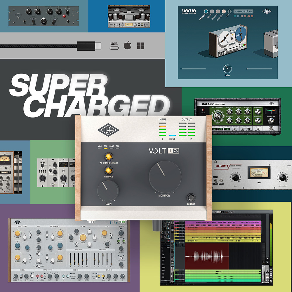 Universal Audio Volt 176 USB Recording Studio [メーカー