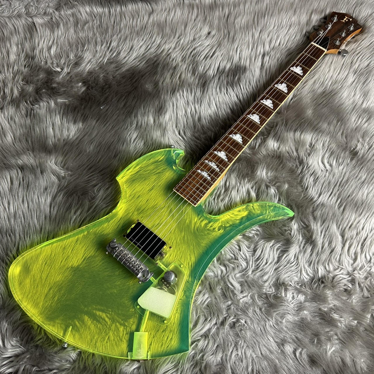 hide FERNANDES MG-115 CGR SKULLストラップ set hide FERNANDES MG