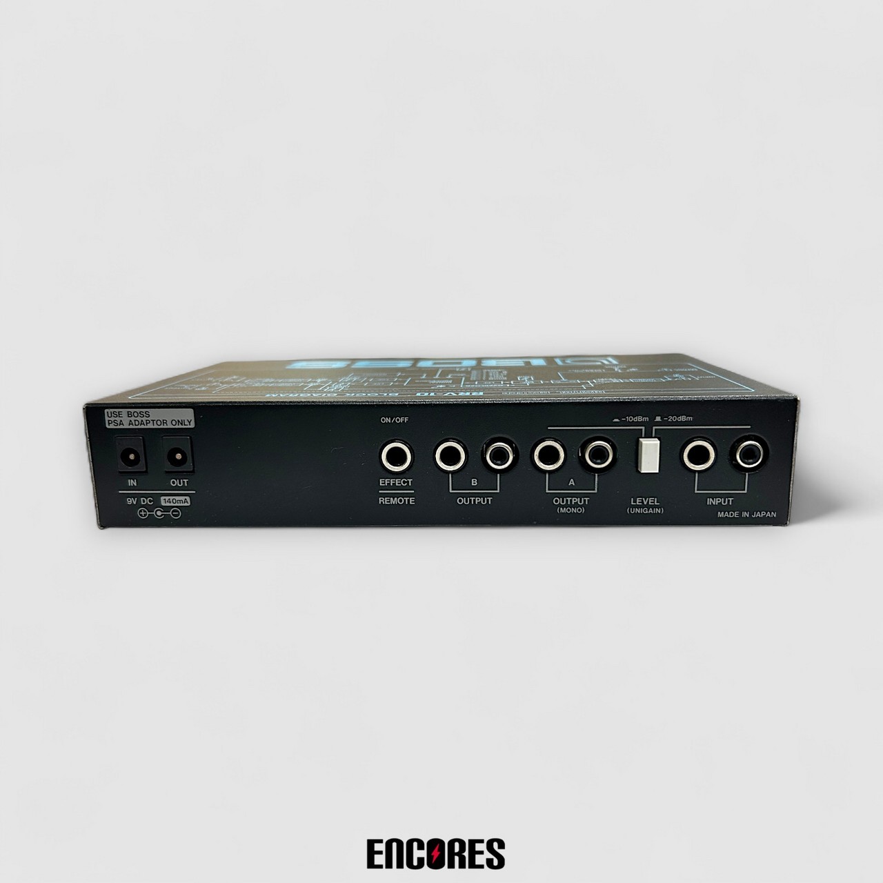 BOSS デジタルリバーブ RRV-10 動作品・本体のみ BOSS RRV-10 Digital Reverb Made In Japan 80's RRV 10 Block