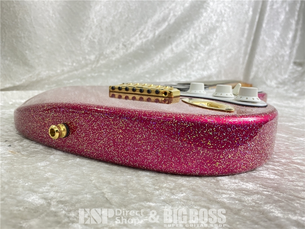 ESP SNAPPER-7 Ohmura Custom (Twinkle Pink)直筆サイン入り個体