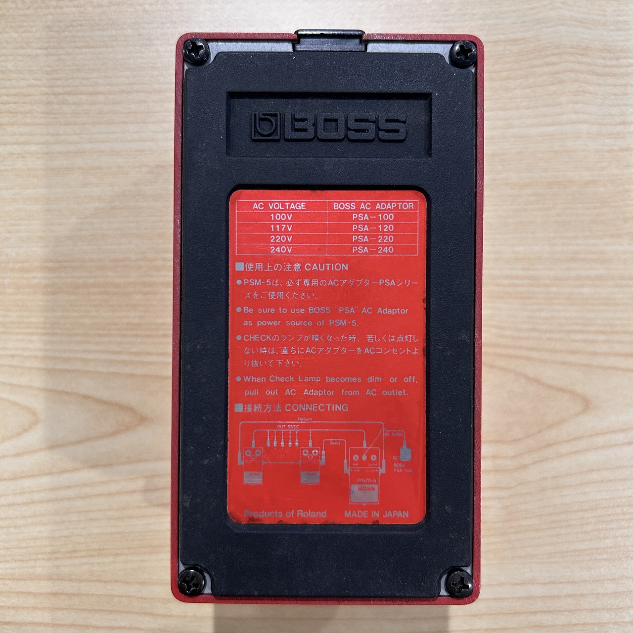 ◆大感謝祭!! BOSS PSM-5 パワーサプライ G1E22363si BOSS PSM-5 パワーサプライ - メルカリ