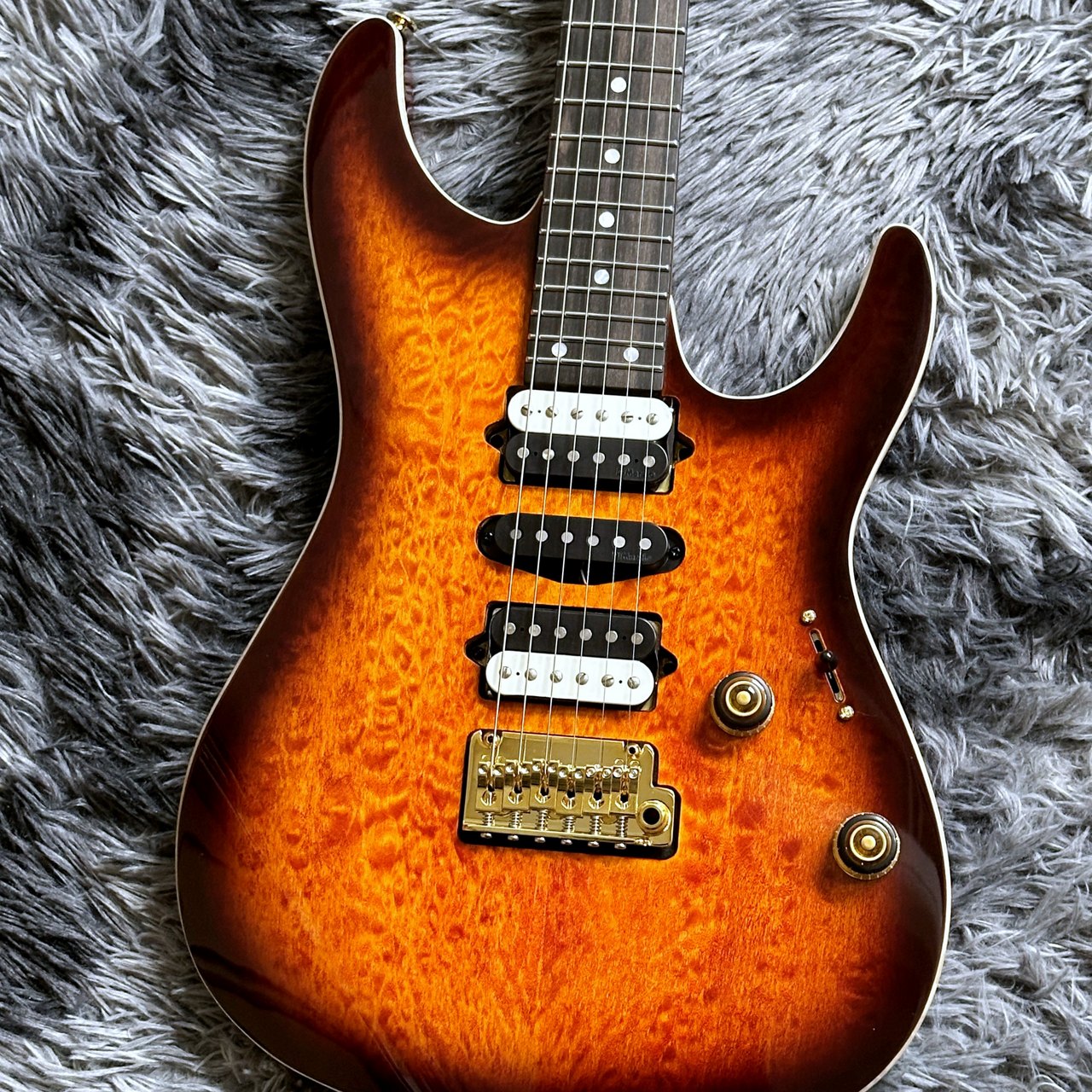 Ibanez AZ47P1QM-DEB (Dragon Eye Burst) -Premium Series-【特価