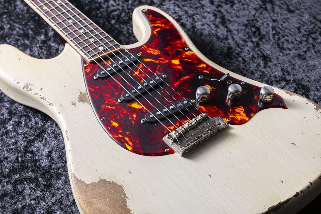 Castedosa Guitar ABI Heavy Relic / Aged Olympic White by Carlos