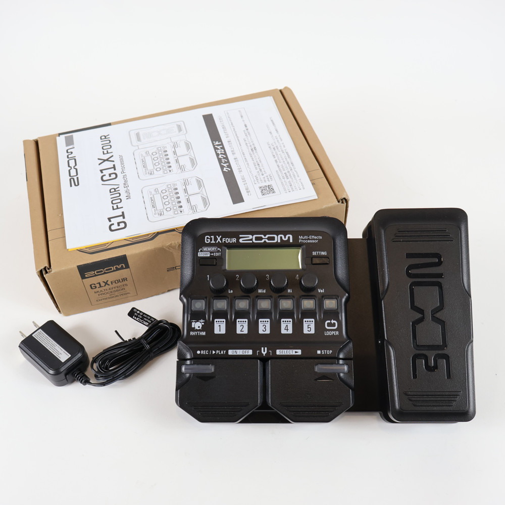 ZOOM 【中古】 ギターマルチエフェクター ズーム ZOOM G1X FOUR（中古