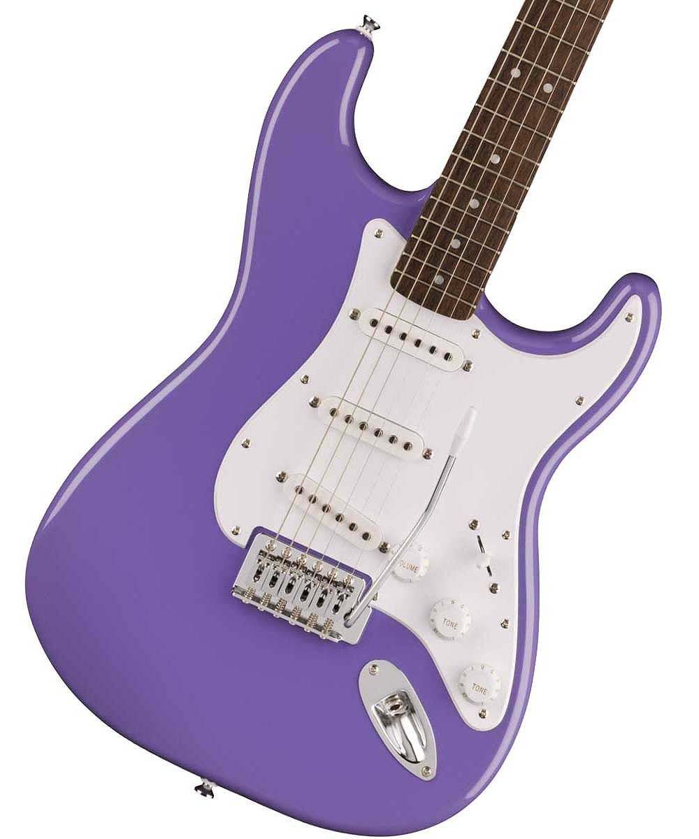 Squier by Fender Sonic Stratocaster Laurel FB WH PG Ultraviolet GP
