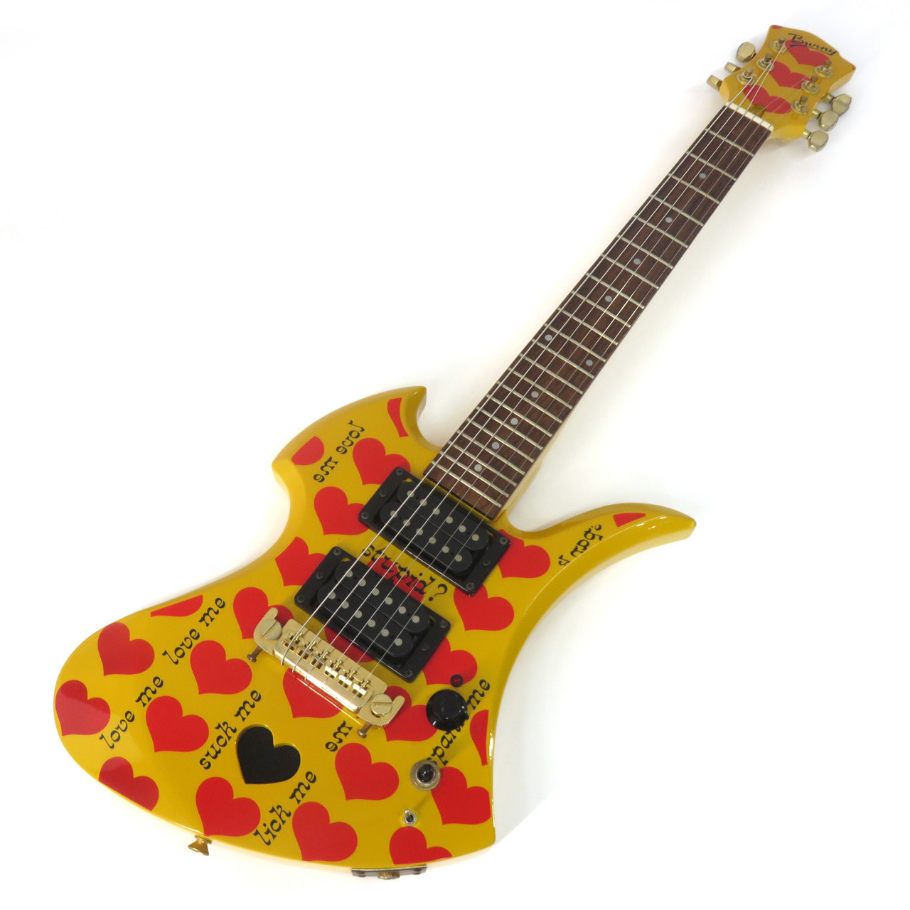 Burny エレキギター ハート柄 Burny エレキギター ハート柄 Burny エレキギター ハート柄 Burny