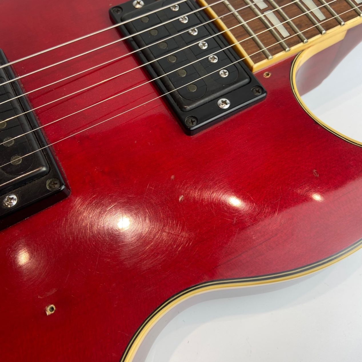 YAMAHA SG500 チェリーレッド #1100 1976-77年初頭 初期モデル（中古