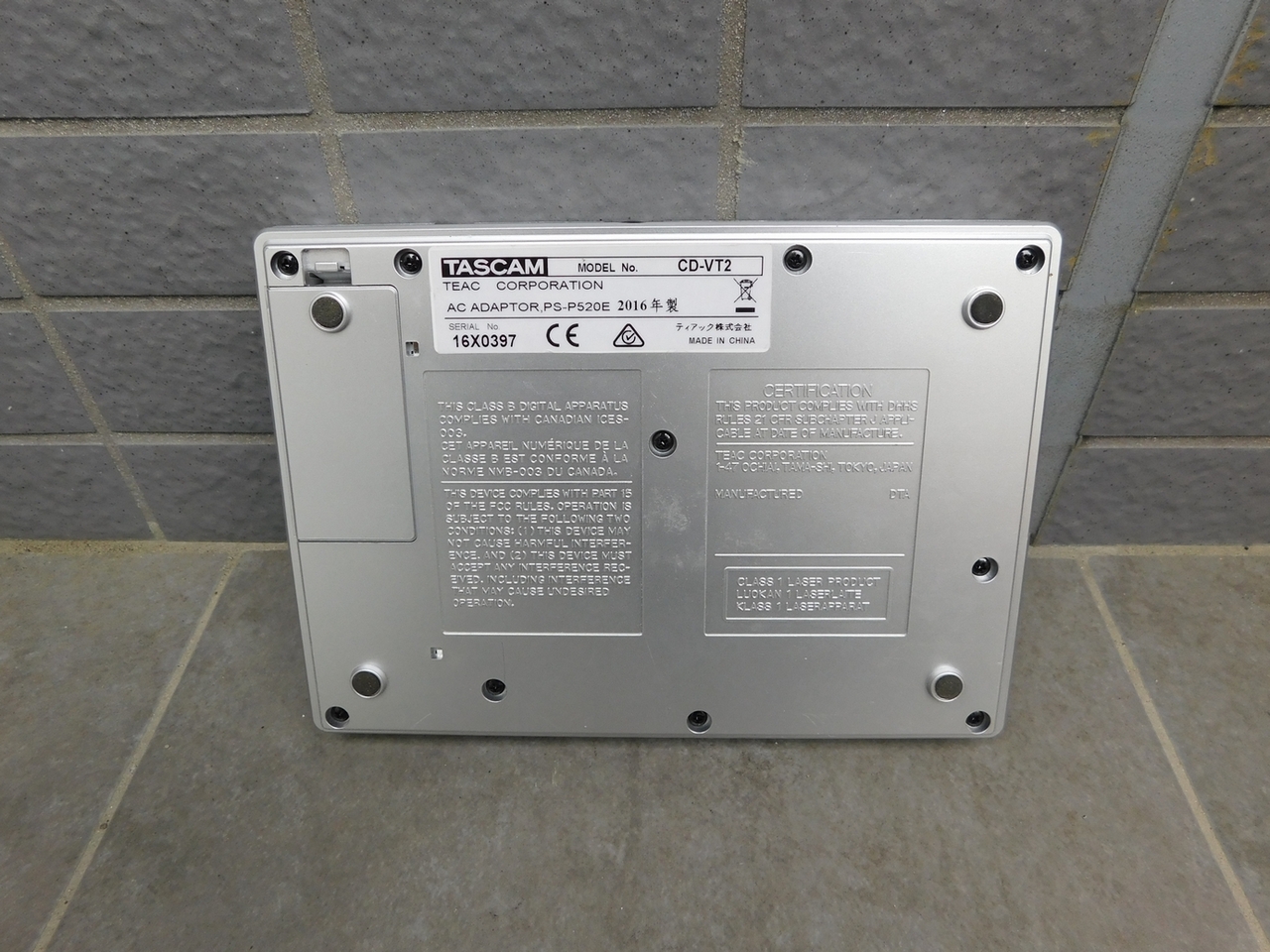 Tascam CD-VT2（中古）【楽器検索デジマート】
