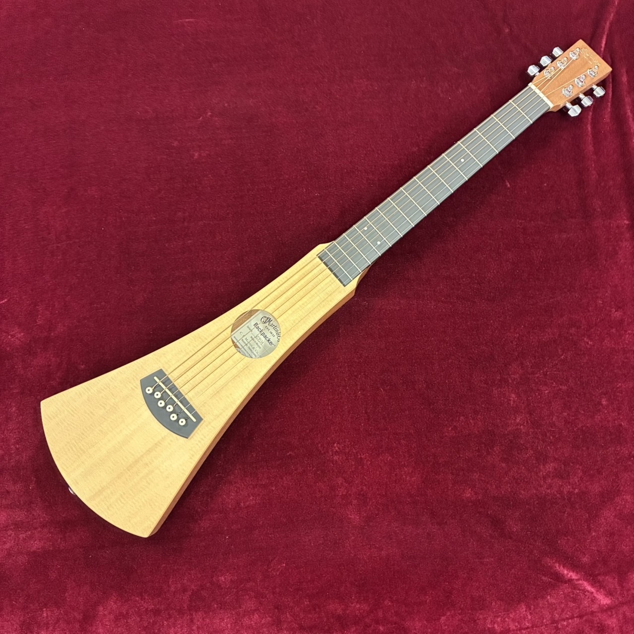 マーティン バックパッカー トラベルギター 純正ソフトケース付 6弦 ギター マーティン バックパッカー マーティン バックパッカー トラベルギター