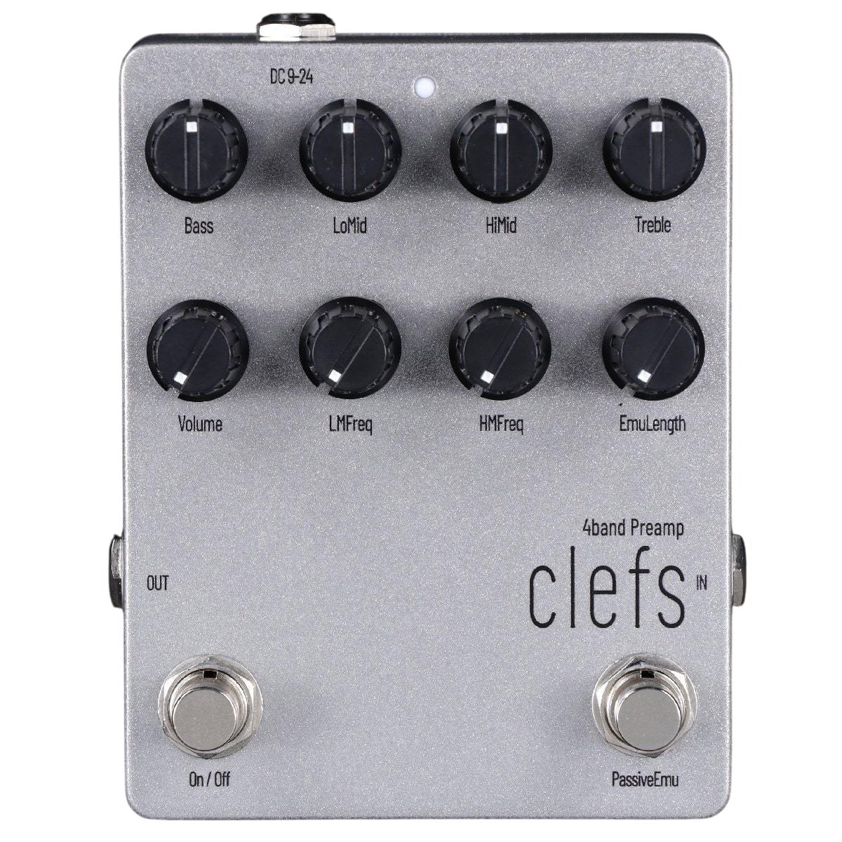 ベース clefs #1 Preamp Ver.2.0 clefs #1 Preamp Ver.2 プリアンプ 日本製 Made in Japan【WEBSHOP